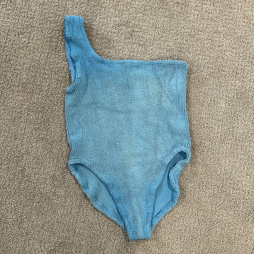 Hunza G Nancy One Shoulder Swimsuit